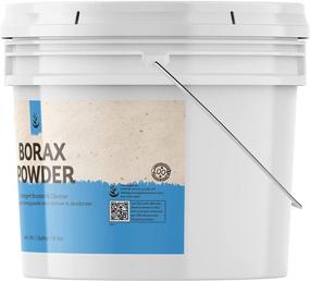 img 2 attached to 🧼 Borax Powder (1 Gallon) - Versatile Cleaning Agent & Laundry Enhancer, Odor Eliminator & Stain Remover in Resealable Bucket