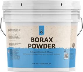 img 4 attached to 🧼 Borax Powder (1 Gallon) - Versatile Cleaning Agent & Laundry Enhancer, Odor Eliminator & Stain Remover in Resealable Bucket