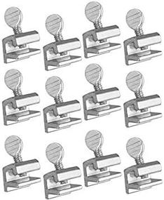 img 1 attached to 🔒 Secure Your Home with 1 X Lot of 4 Pcs Sliding Window Lock (12 Pack)
