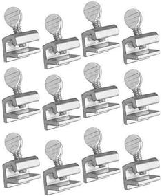 img 4 attached to 🔒 Secure Your Home with 1 X Lot of 4 Pcs Sliding Window Lock (12 Pack)