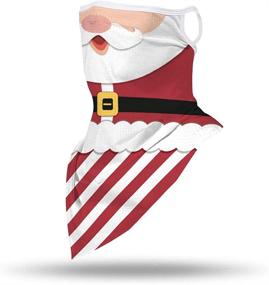 img 2 attached to 🎄 Праздничная мода: Ainuno Рождественская бандана и праздничные аксессуары для девочек, идеальные для добавления стиля к вашему сезону.