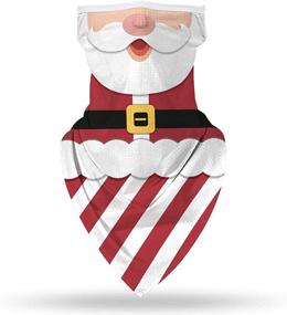 img 3 attached to 🎄 Праздничная мода: Ainuno Рождественская бандана и праздничные аксессуары для девочек, идеальные для добавления стиля к вашему сезону.