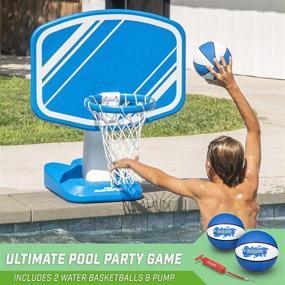 img 3 attached to GoSports Splash Basketball Poolside Water: Unleash Aquatic Fun!