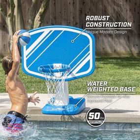 img 1 attached to GoSports Splash Basketball Poolside Water: Unleash Aquatic Fun!