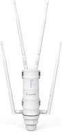 📶 wavlink ac1200 weatherproof high power wifi range extender/wireless access point/mesh with passive poe, dual band 2.4ghz 300mbps+5.8 ghz 867mbps, 4x7dbi omni directional detachable antenna logo
