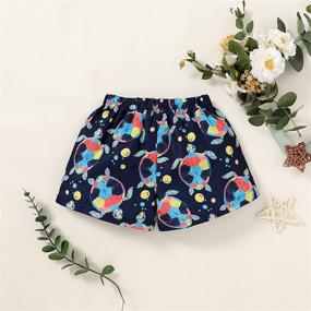 img 3 attached to 🐢 YOUNGER STAR Toddler Animals Turtles Boys' Swimwear: Stylish and Cute Clothing for Little Water Lovers