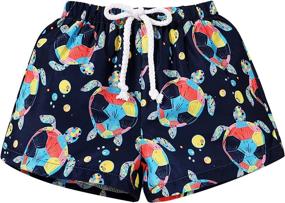 img 4 attached to 🐢 YOUNGER STAR Toddler Animals Turtles Boys' Swimwear: Stylish and Cute Clothing for Little Water Lovers