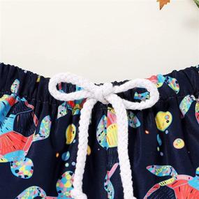 img 2 attached to 🐢 YOUNGER STAR Toddler Animals Turtles Boys' Swimwear: Stylish and Cute Clothing for Little Water Lovers