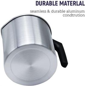 img 2 attached to 🕯️ 1.3L Aluminum Candle Making Pouring Pot with Resisting Handle & Pouring Spout - Double Boiler Wax Melting Pitcher for DIY Candle Making