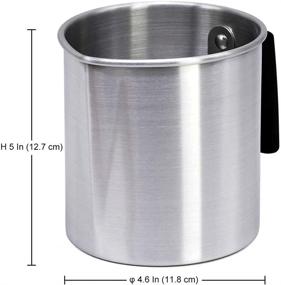 img 3 attached to 🕯️ 1.3L Aluminum Candle Making Pouring Pot with Resisting Handle & Pouring Spout - Double Boiler Wax Melting Pitcher for DIY Candle Making