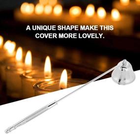 img 3 attached to Wal Front Snuffer Fashion Stainless Home Decor for Candles & Holders