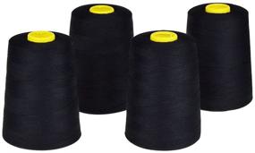 img 4 attached to Candora Threads Polyester Machine 6000Y Black