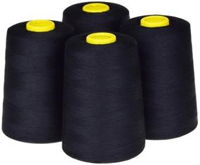 img 2 attached to Candora Threads Polyester Machine 6000Y Black