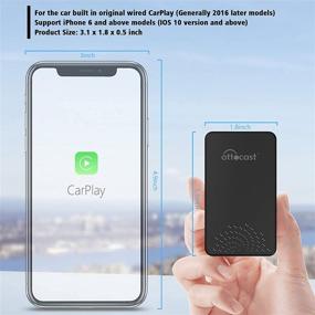 img 2 attached to 🔌 2021 Самая новая версия: Беспроводной адаптер Wireless-CarPlay для Apple-CarPlay Dongle - Более быстрые, стабильные и надежные проводные к беспроводным соединения для автомобилей с заводской установкой CarPlay