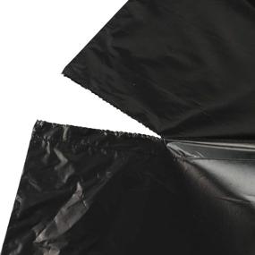 img 1 attached to 🗑️ Gloreen 2.6 Gallon Black Trash Bags: Unscented, Leakproof Garbage Liners (150 Counts, 6 Rolls)