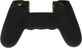 img 3 attached to Yellow Silicone Gel Rubber Skin Case Cover with Totem Pattern for PS4 Controller by yueton