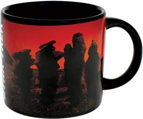 img 1 attached to 🌌 Star Trek Heat Changing Mug - Beam Your Coffee or Tea to the Planet's Surface with Kirk, Spock, McCoy, and Uhura - Includes Fun Packaging