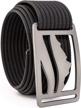 inch uinta gunmetal black strap men's accessories for belts logo