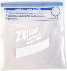 img 1 attached to Пакеты для хранения вакуума Ziploc размером галлон - набор из 8 штук