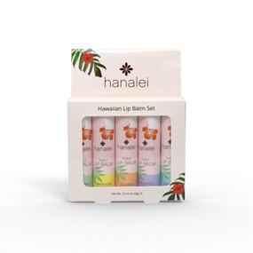 img 4 attached to 🌺 Hanalei's Cruelty-Free and Paraben-Free Kukui Oil Lip Balm and Moisturizer Set - Made with Hawaiian Kukui Oil and Beeswax to Nourish and Revitalize Dry, Chapped Lips - 5 Pack, Made in the USA