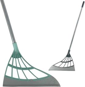 img 4 attached to 🧹 Lucasou Multifunction Magic Broom: 2-in-1 Sweeper for Effortlessly Dry Cleaning and Dirt Removal - Ideal for Tile, Shower, and Floors (Green+Gray)