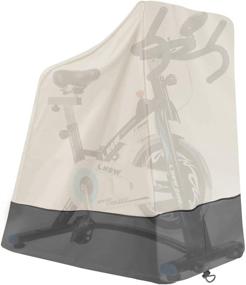 img 4 attached to 🚲 Aaaspark Indoor Cycling Bike Exercise Bike Cover | Upright Indoor Cycling Protection Cover | Dustproof & Waterproof | Suitable for Indoor and Outdoor Use