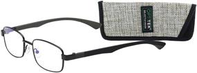 img 4 attached to 👓 Enhance Your Visual Experience with Select-A-Vision Men's Optitek Computer 2101 Black Reading Glasses