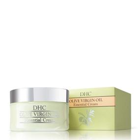 img 3 attached to 🌿 DHC Olive Virgin Oil Essential Cream: Ultra-hydrating Moisturizer for All Skin Types, Promotes Elasticity & Radiant Complexion - Fragrance and Colorant-Free - 1.7 oz. Net wt.