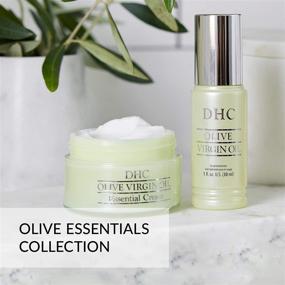 img 2 attached to 🌿 DHC Olive Virgin Oil Essential Cream: Ultra-hydrating Moisturizer for All Skin Types, Promotes Elasticity & Radiant Complexion - Fragrance and Colorant-Free - 1.7 oz. Net wt.