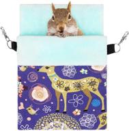 cozy and soft cotton small pet hanging bed sleep pouch – ultimate warmth for small animals logo