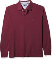 tommy hilfiger classic sleeve captain pt shirts: timeless men's clothing for style and comfort logo