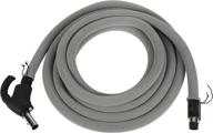 🔌 cen-tec systems 90298 central vacuum direct connect electric hose, 30 ft, gray - enhanced seo логотип