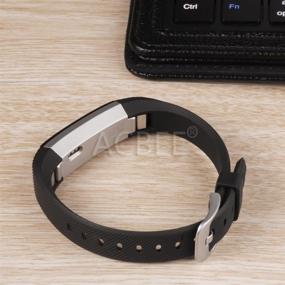 img 1 attached to ACBEE Fitbit Alta Watch Band with Secure Buckle Design - Classic Black