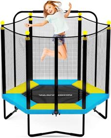 img 4 attached to 🎁 VANVUSON Trampoline Outdoor Enclosure: The Perfect Birthday Gift!