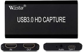 img 4 attached to 🎥 Устройство видеозахвата HDMI Capture USB - Захват видео по USB 3.0 Карта захвата игр с HDMI петлей - Запись видео в Full HD 1080P60 - Трансляция и запись соответствуют стандарту Windows, Mac OS и Linux.