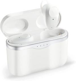 img 4 attached to NANNIO A1 Wireless ANC Earphones: Bluetooth 5.1 Earbuds with Qi Charging Case & 🎧 Active Noise Cancelling – HiFi Stereo Deep Bass, Touch Control, Voice Assistant – for iOS/Android/MAC/Windows