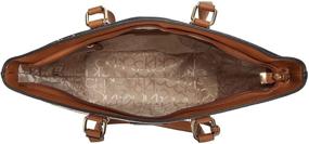 img 1 attached to 👜 Calvin Klein Textured Embossed Women's Handbags & Wallets: Shopper collection