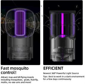 img 2 attached to 🪰 MiUONG Внутренняя ловушка для насекомых: эффективное уничтожение комаров и мух-жуков - клейкие доски, без использования заземления - белый.