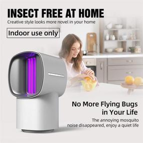 img 1 attached to 🪰 MiUONG Indoor Insect Trap: Effective Mosquito & Fruit Fly Killer - Sticky Glue Boards, No Zapper - White