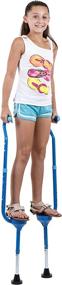 img 1 attached to 🦿 Flybar Maverick Walking Stilts: Adjustable Height Stilts for Kids (Small) – Up to 190 lbs, Ages 5 & Up