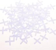 🧱 cosmos 1/8 inch wide tile spacers - pack of 500 for precise floor or wall tile spacing logo