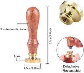 img 3 attached to Приглашения со съемными конвертами с алфавитом CRASPIRE