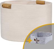 storage baskets blankets organizing decorative logo