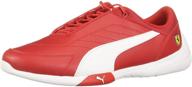 puma ferrari kart sneaker - white peacoat h: enhancing style and performance logo