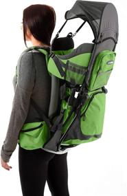 img 4 attached to 👶 Luvdbaby Ergonomic Premium Baby Backpack Carrier for Hiking with Kids – Conveniently Carry Your Child