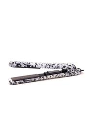 img 2 attached to Фера́нгейт Hair Care System Limited Edition Snow Leopard 1.25 Inch Ceramic Tourmaline Flat Iron Animal Print Hair Straighteners.