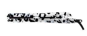 img 1 attached to Фера́нгейт Hair Care System Limited Edition Snow Leopard 1.25 Inch Ceramic Tourmaline Flat Iron Animal Print Hair Straighteners.