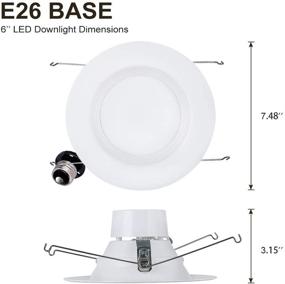 img 1 attached to 🌞 Certified ETL Listed JJC Recessed Daylight at 5000K