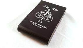 img 1 attached to 🔒 Sly Kly Aluminum Card Holder: Stylish Design & Durable Protection