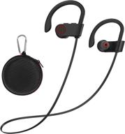 🎧 наушники argmao u9 bluetooth - время работы 12 часов, водонепроницаемость ipx7, микрофон, hd стерео, влагозащитные наушники для спорта, тренажерного зала, бега и тренировок - шумоподавляющие беспроводные наушники. логотип